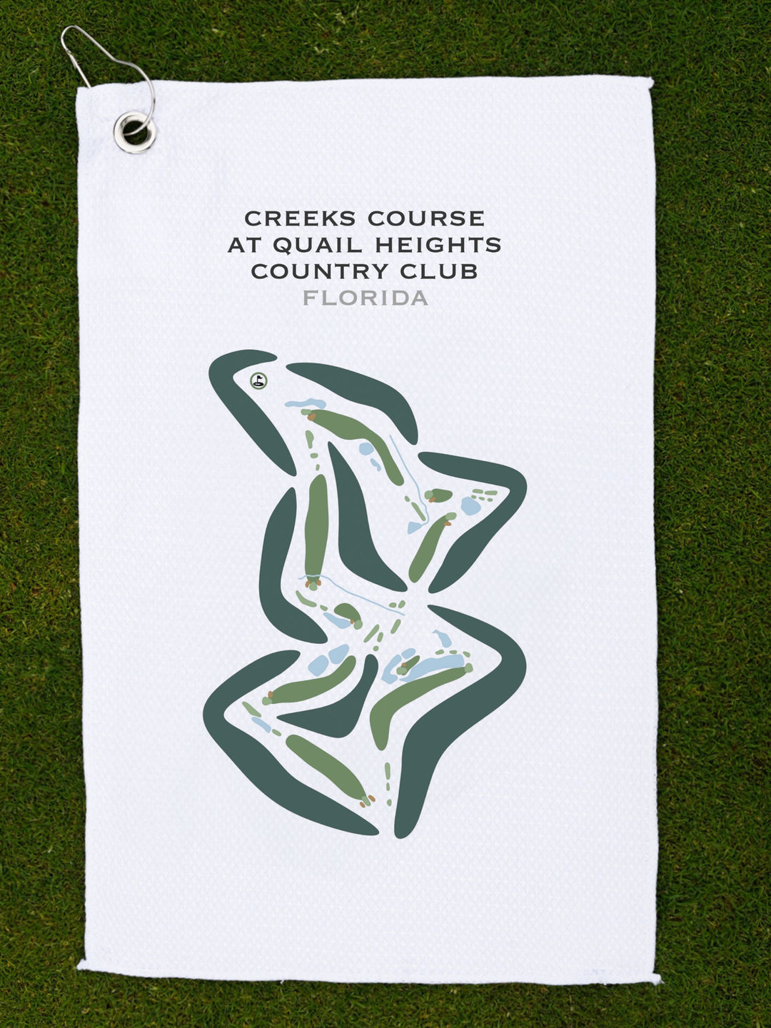 Creeks Golf Course at Quail Heights Country Club, Florida - Printed Golf Courses