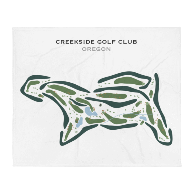 Creekside Golf Club, Oregon - Printed Golf Courses