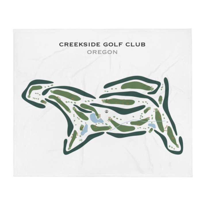 Creekside Golf Club, Oregon - Printed Golf Courses