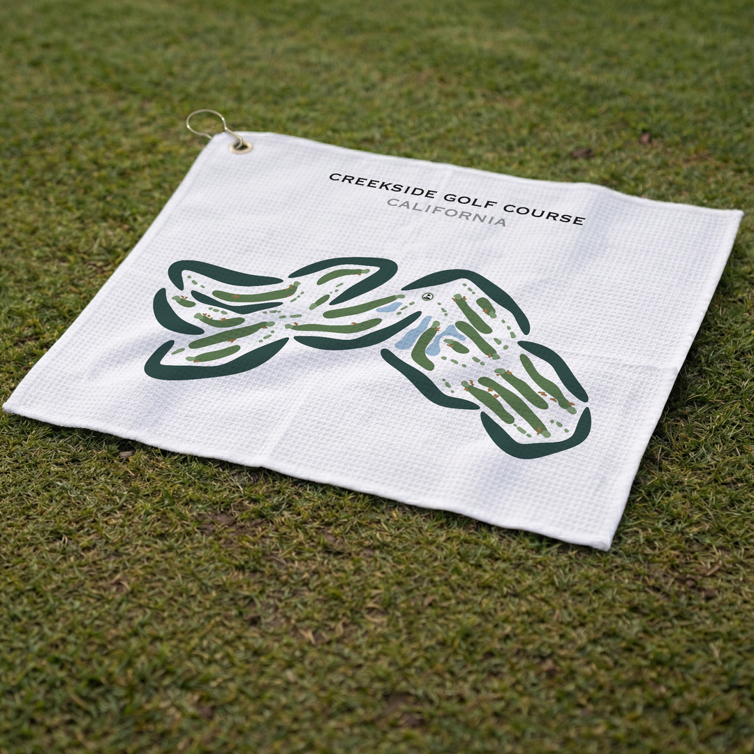 Creekside Golf Course, California - Printed Golf Courses