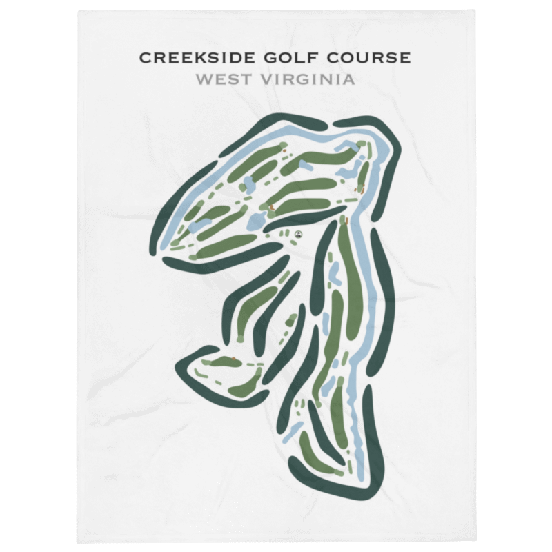 Creekside Golf Course, West Virginia - Printed Golf Courses