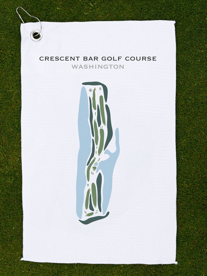 Crescent Bar Golf Course, Washington - Printed Golf Courses