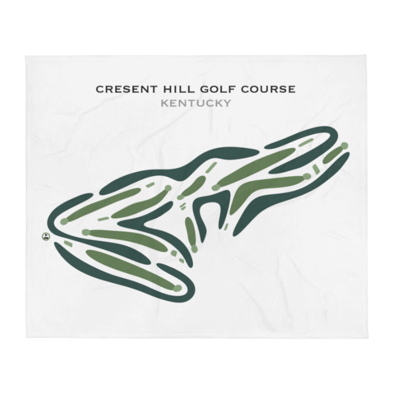 Crescent Hill Golf Course, Kentucky - Printed Golf Courses