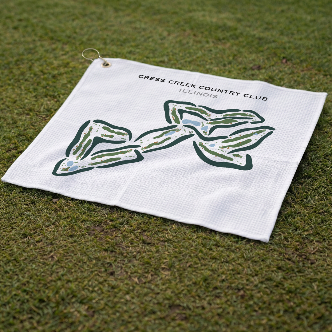 Cress Creek Country Club, Illinois - Printed Golf Courses