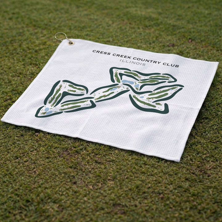 Cress Creek Country Club, Illinois - Printed Golf Courses