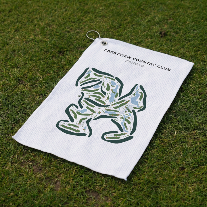 Crestview Country Club, Kansas - Printed Golf Courses