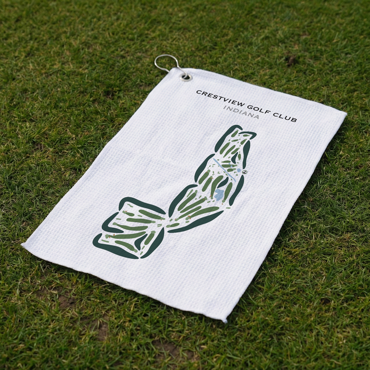 Crestview Golf Club, Indiana - Printed Golf Courses