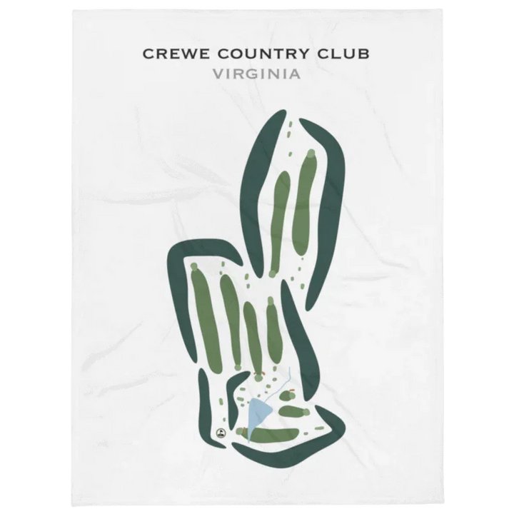 Crewe Country Club, Virginia - Printed Golf Courses
