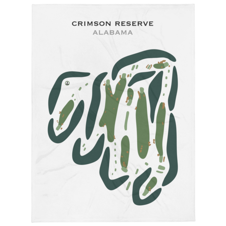 Crimson Reserve, Alabama - Printed Golf Courses