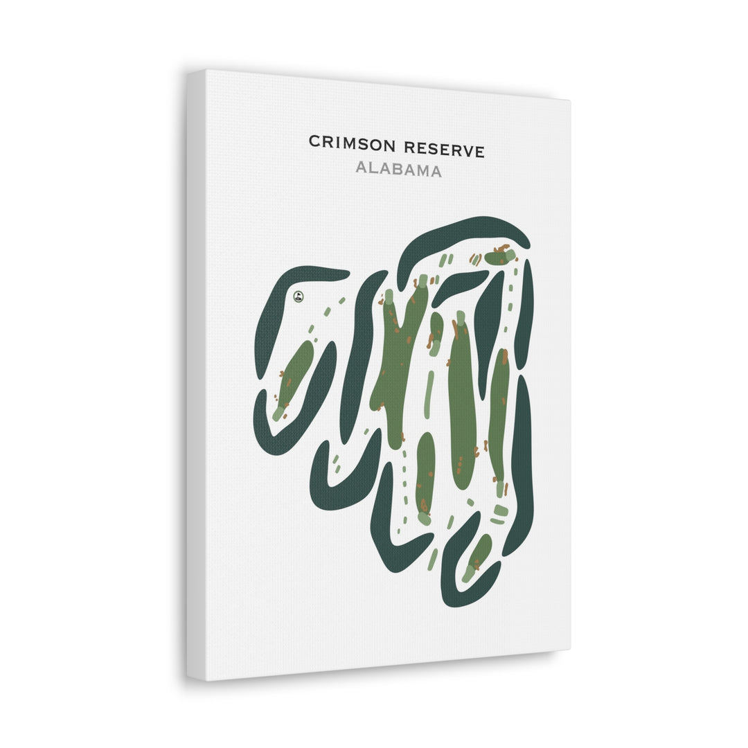 Crimson Reserve, Alabama - Printed Golf Courses