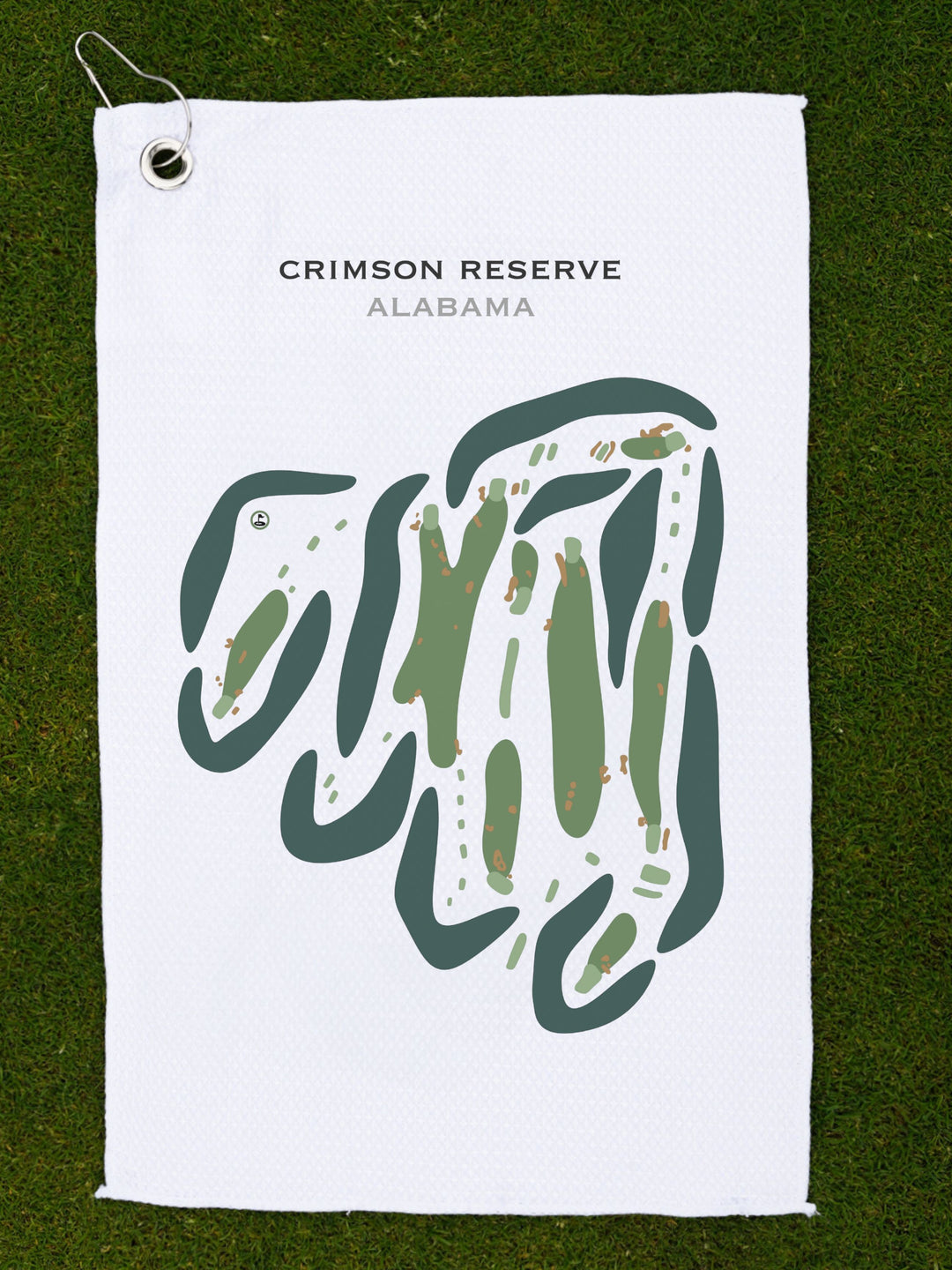 Crimson Reserve, Alabama - Printed Golf Courses