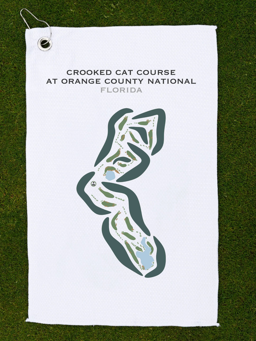 Crooked Cat Course at Orange County National, Winter Garden, Florida - Printed Golf Courses