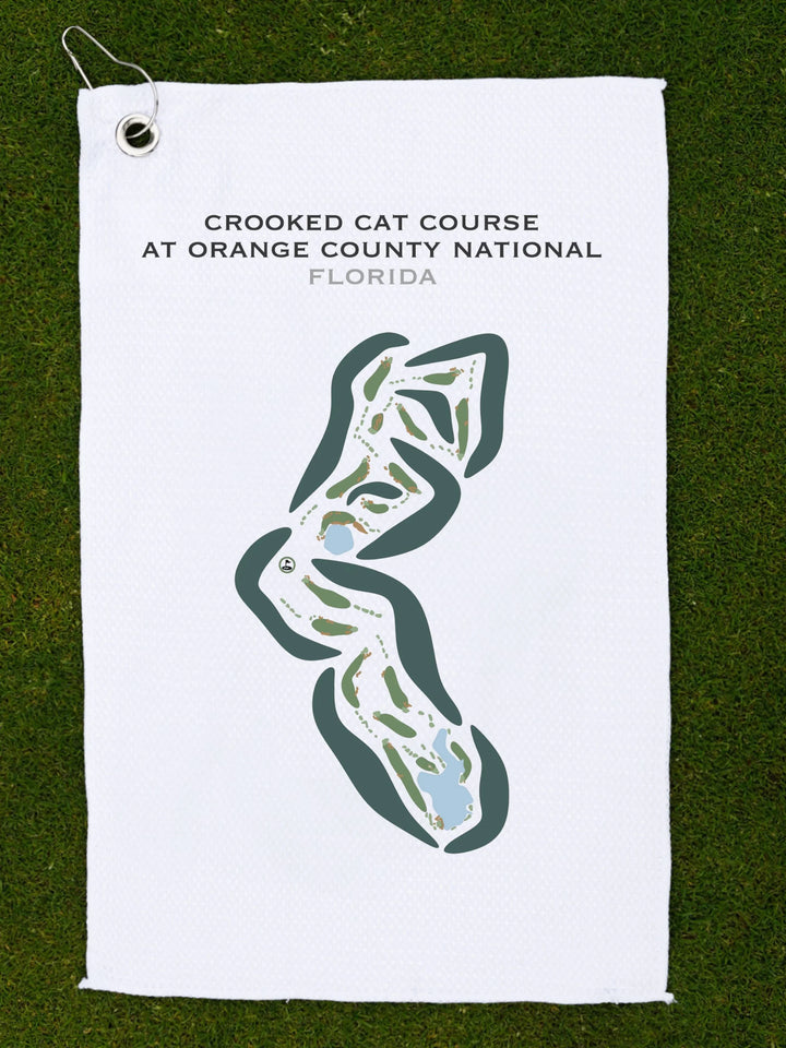 Crooked Cat Course at Orange County National, Winter Garden, Florida - Printed Golf Courses