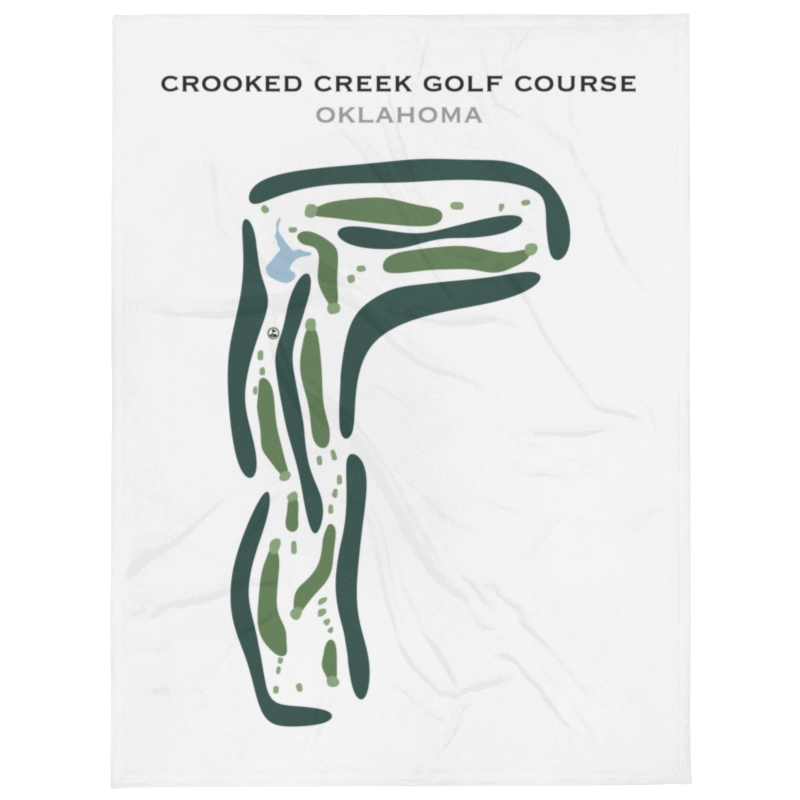 Crooked Creek Golf Course, Oklahoma - Printed Golf Courses