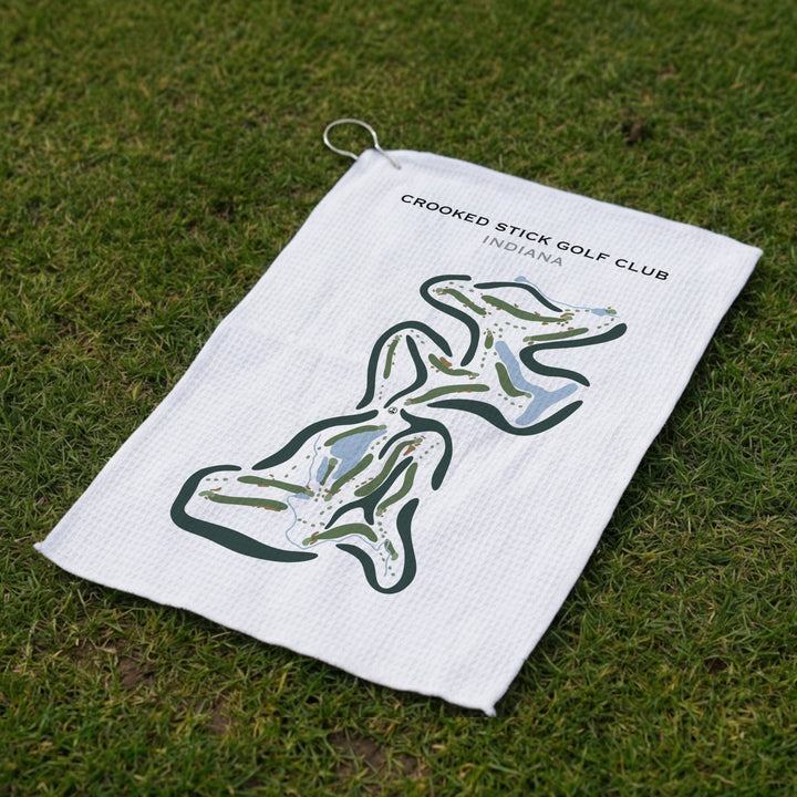 Crooked Stick Golf Club, Indiana - Printed Golf Courses