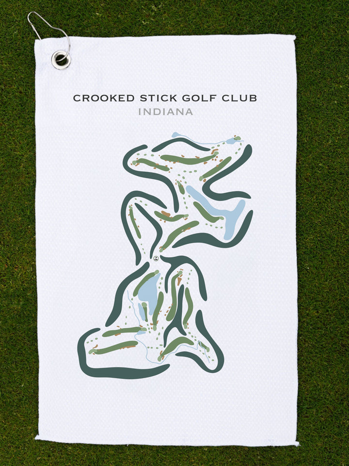 Crooked Stick Golf Club, Indiana - Printed Golf Courses