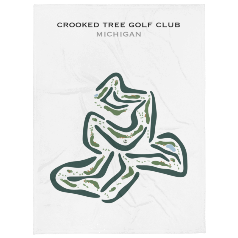 Crooked Tree Golf Club, Michigan - Printed Golf Courses