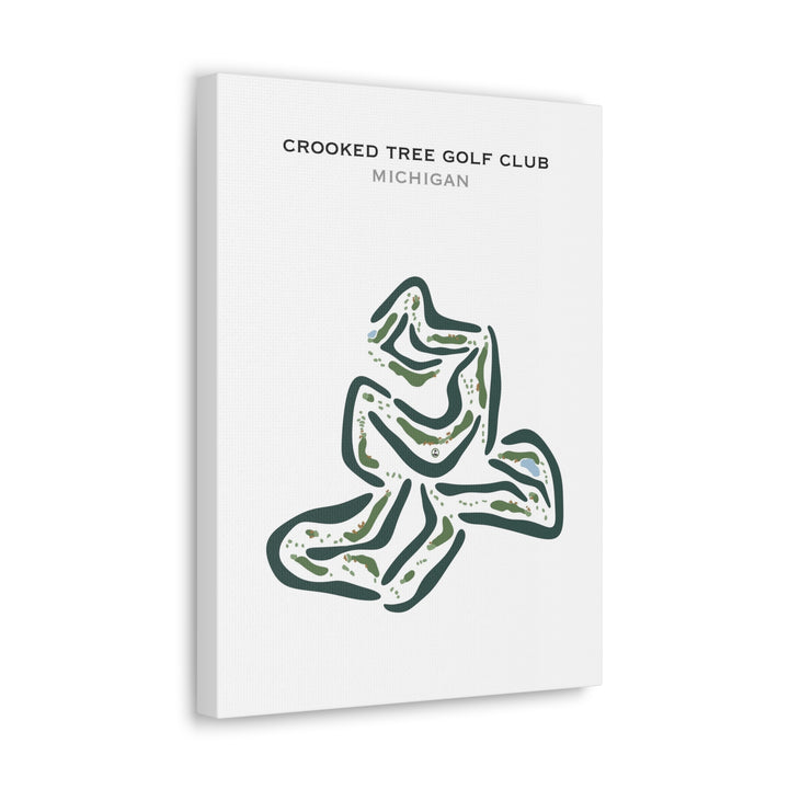 Crooked Tree Golf Club, Michigan - Printed Golf Courses