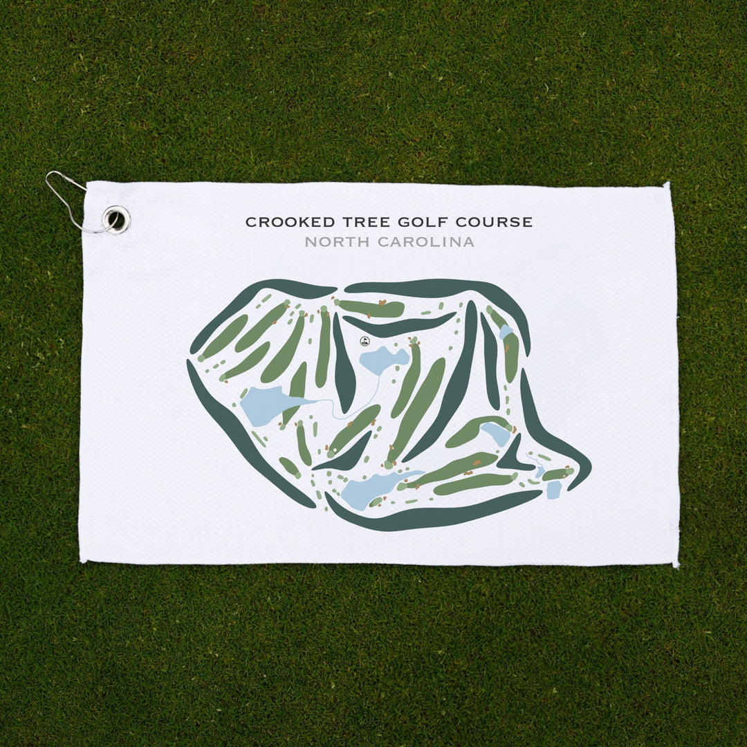 Crooked Tree Golf Course, North Carolina - Printed Golf Courses