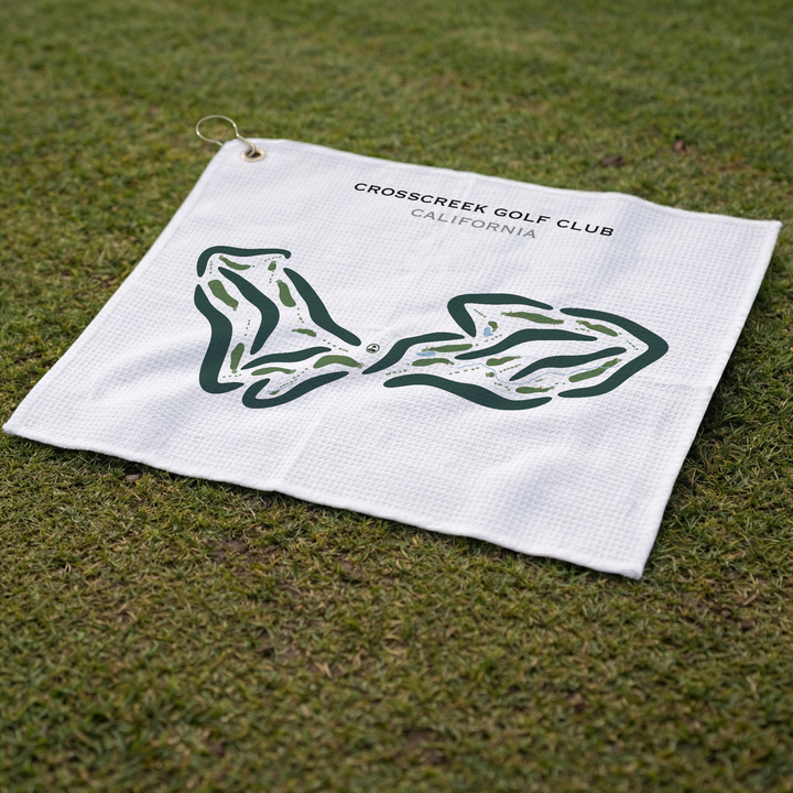 CrossCreek Golf Club, California - Printed Golf Courses