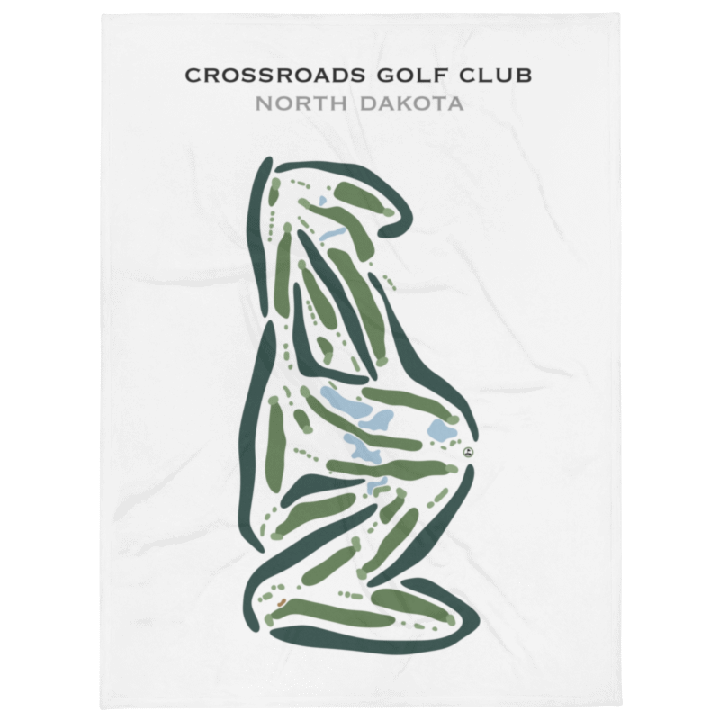 CrossRoads Golf Club, North Dakota - Printed Golf Courses