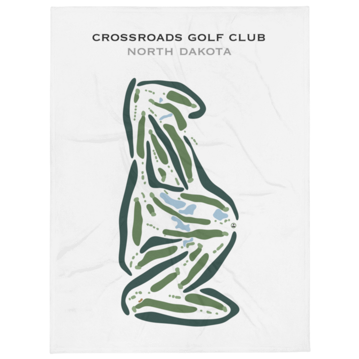 CrossRoads Golf Club, North Dakota - Printed Golf Courses