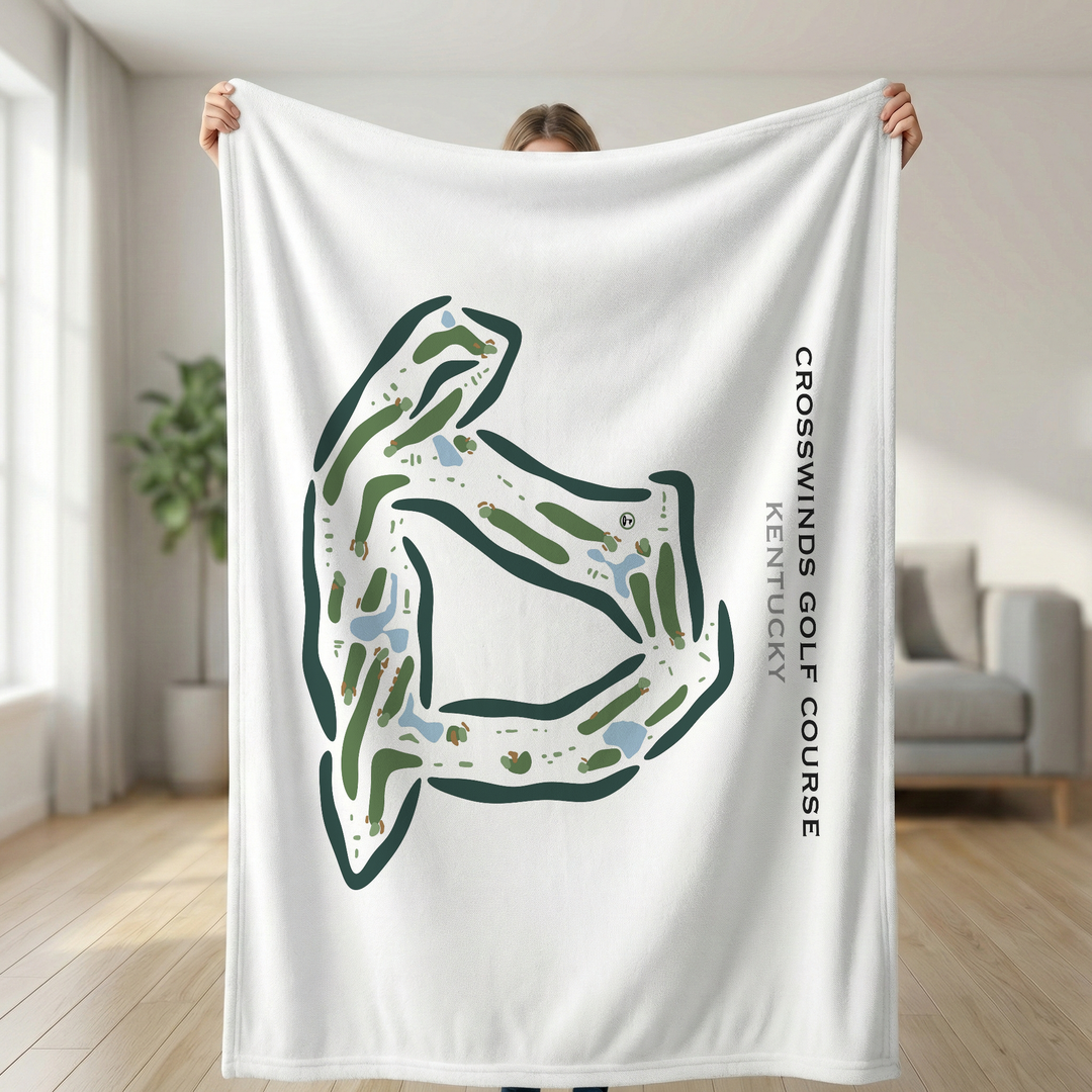 CrossWinds Golf Course, Kentucky - Printed Golf Courses