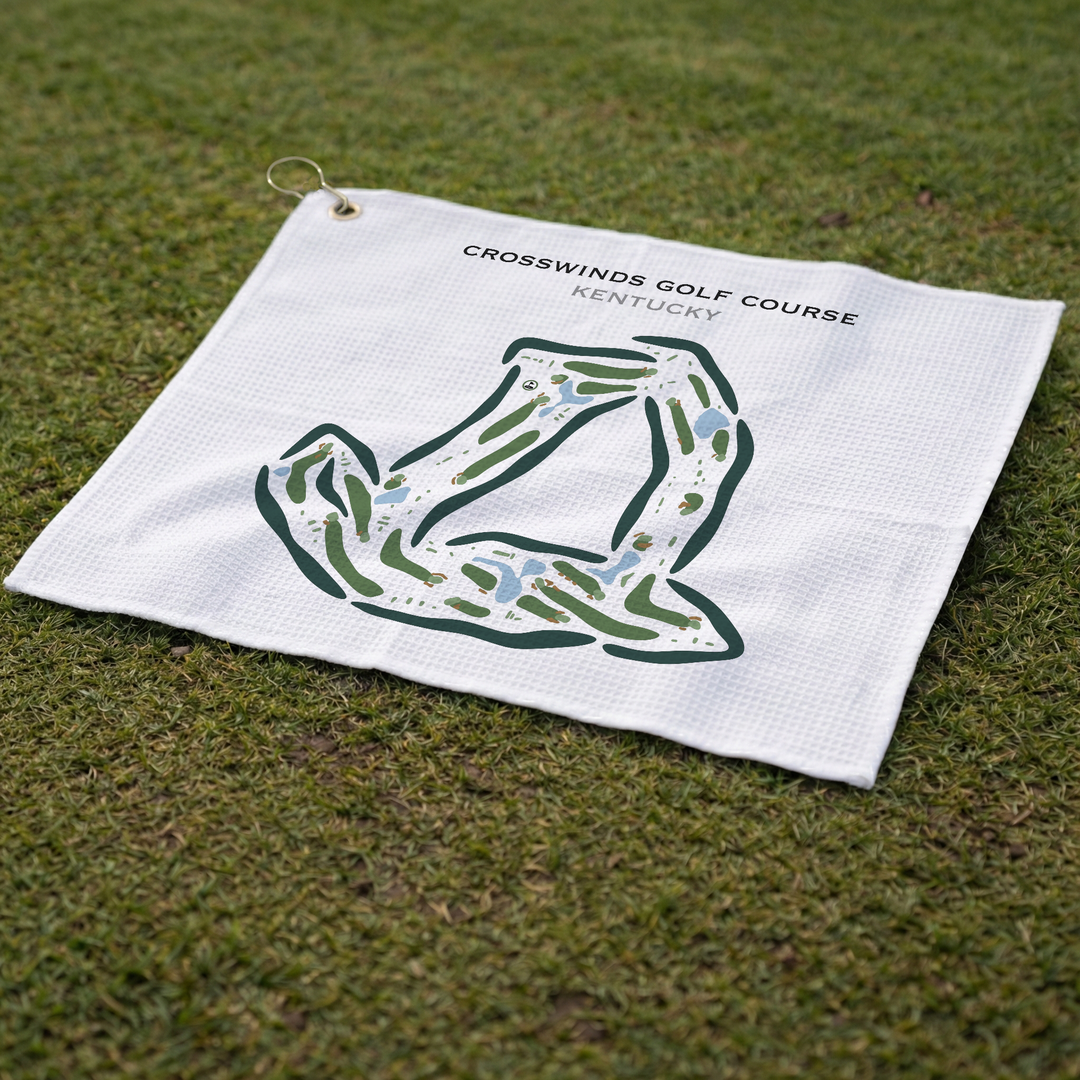 CrossWinds Golf Course, Kentucky - Printed Golf Courses