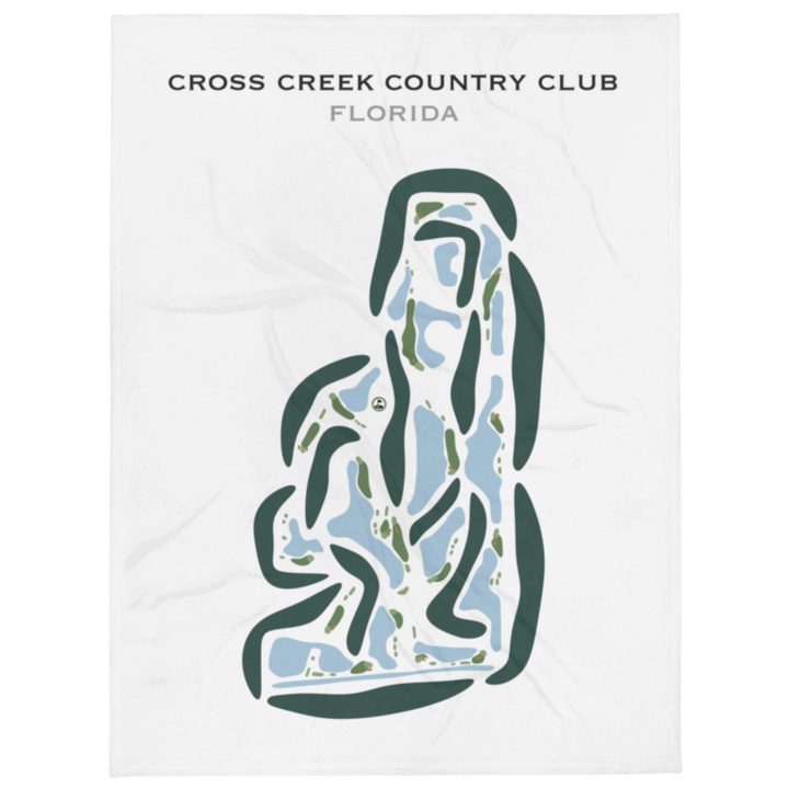 Cross Creek Country Club, Florida - Printed Golf Courses