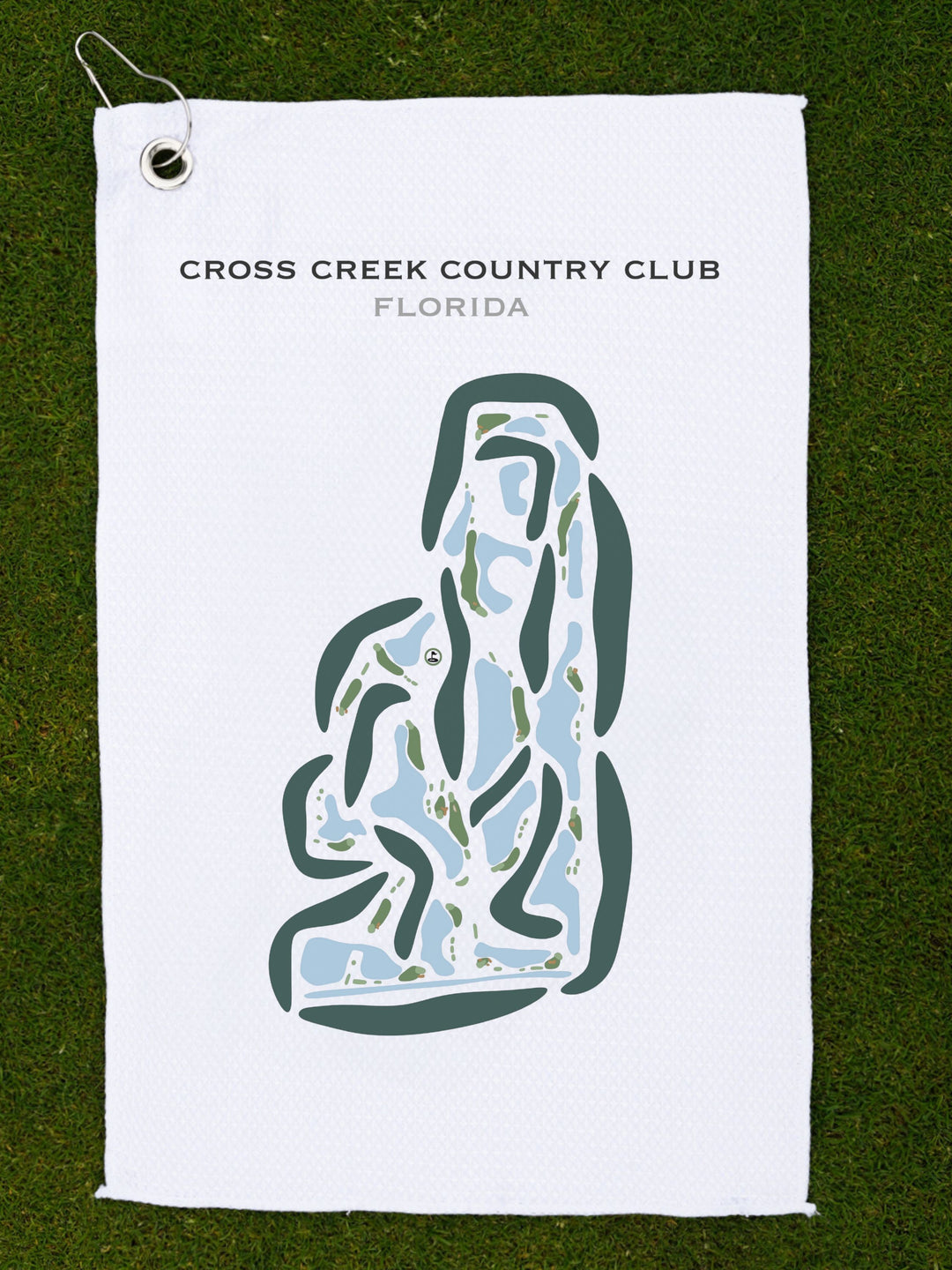 Cross Creek Country Club, Florida - Printed Golf Courses