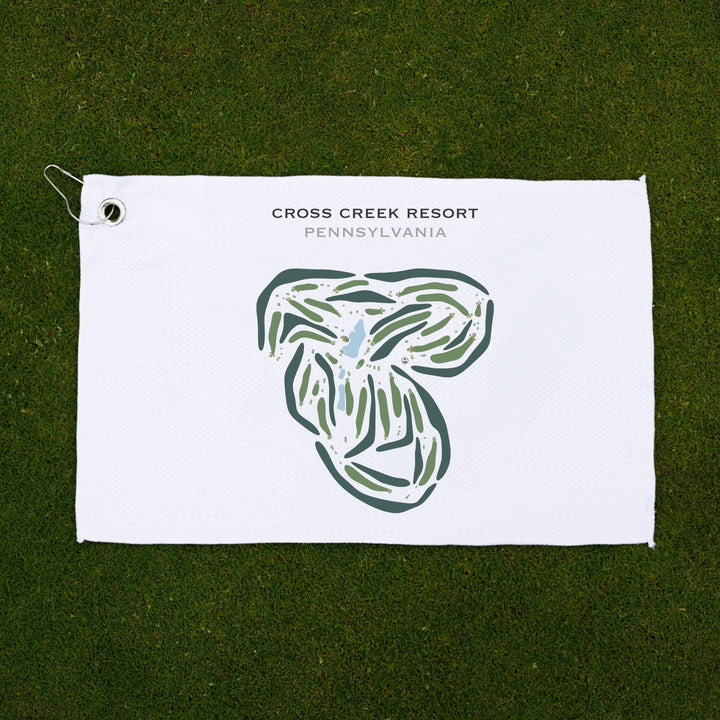 Cross Creek Resort, Pennsylvania - Printed Golf Courses