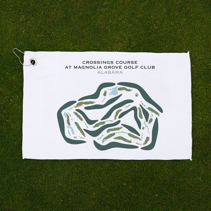 Crossings Course at Magnolia Grove Golf Club, Alabama - Printed Golf Courses