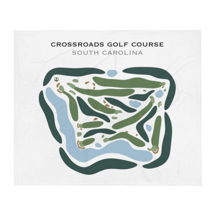 Crossroads Golf Course, South Carolina - Printed Golf Courses