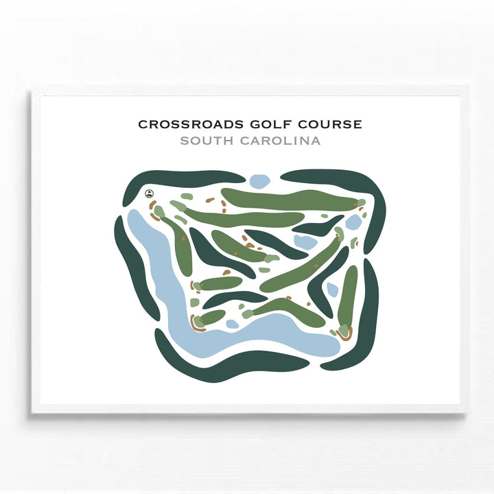 Crossroads Golf Course, South Carolina - Printed Golf Courses