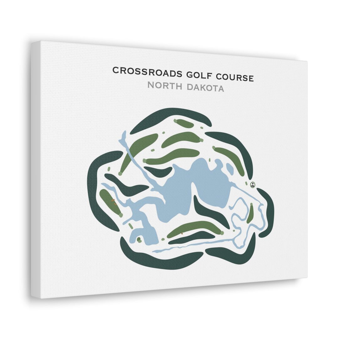 Crossroads Golf Course, North Dakota - Printed Golf Courses