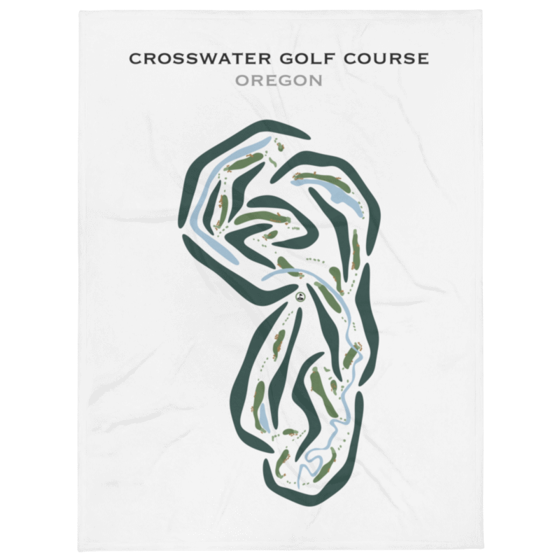 Crosswater Golf Course, Oregon - Printed Golf Courses