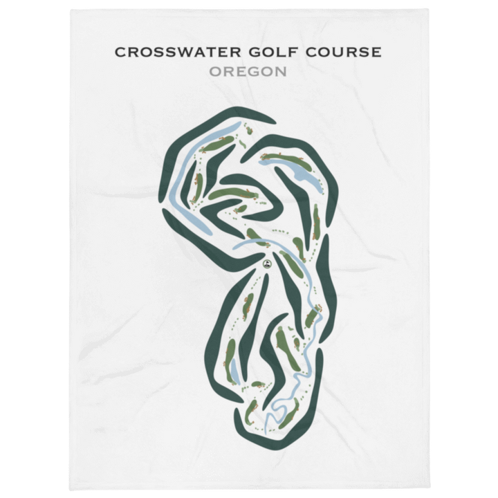 Crosswater Golf Course, Oregon - Printed Golf Courses