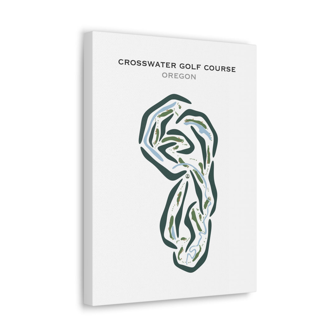 Crosswater Golf Course, Oregon - Printed Golf Courses