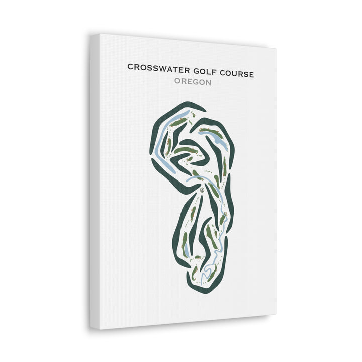 Crosswater Golf Course, Oregon - Printed Golf Courses