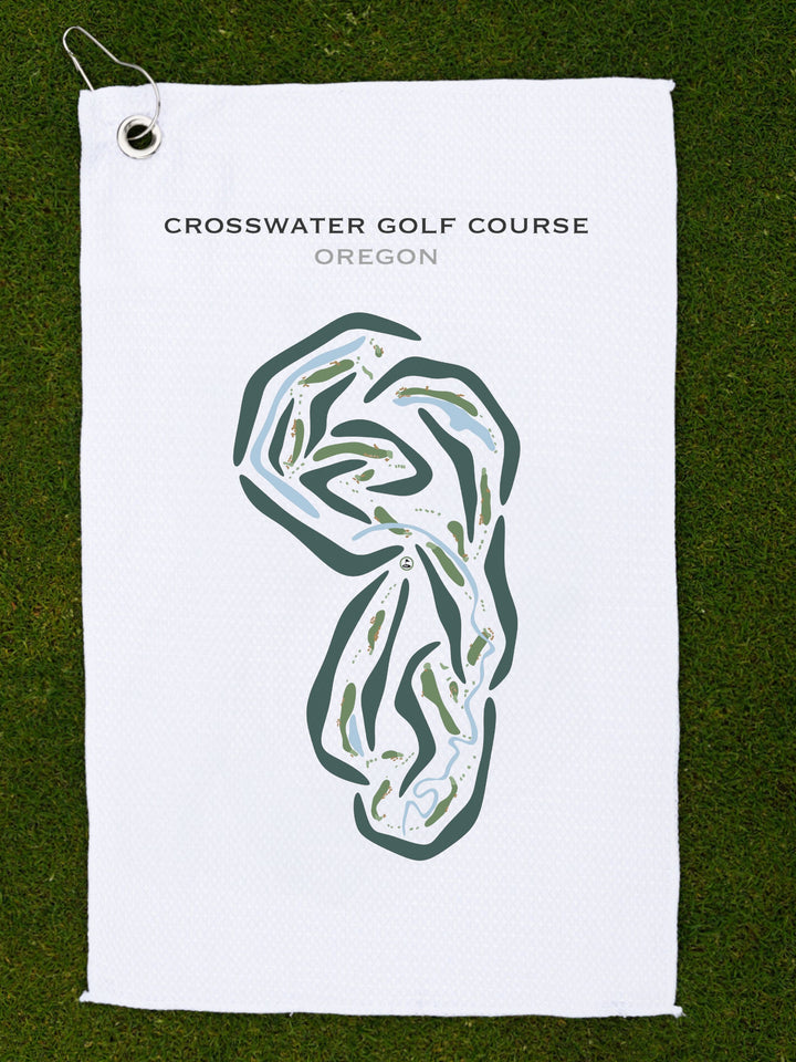 Crosswater Golf Course, Oregon - Printed Golf Courses