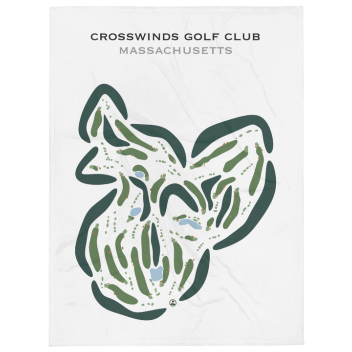 Crosswinds Golf Club, Massachusetts - Printed Golf Courses