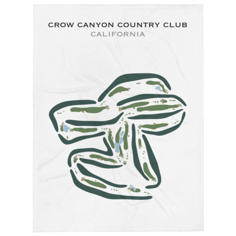 Crow Canyon Country Club, California - Printed Golf Courses