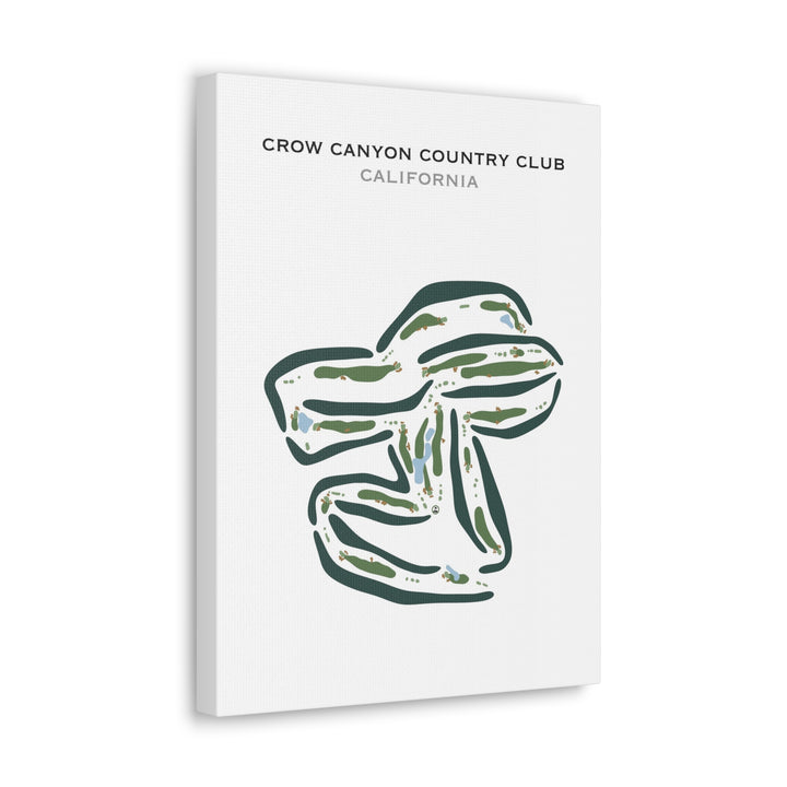 Crow Canyon Country Club, California - Printed Golf Courses