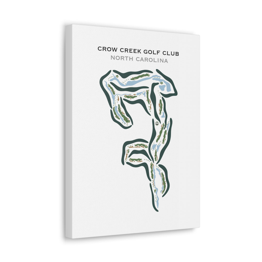 Crow Creek Golf Club, North Carolina - Printed Golf Courses