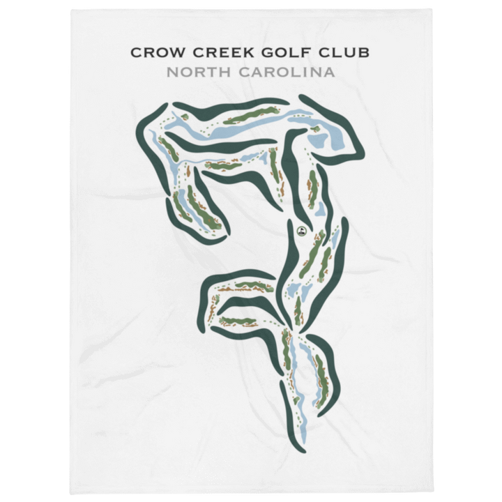 Crow Creek Golf Club, North Carolina - Printed Golf Courses