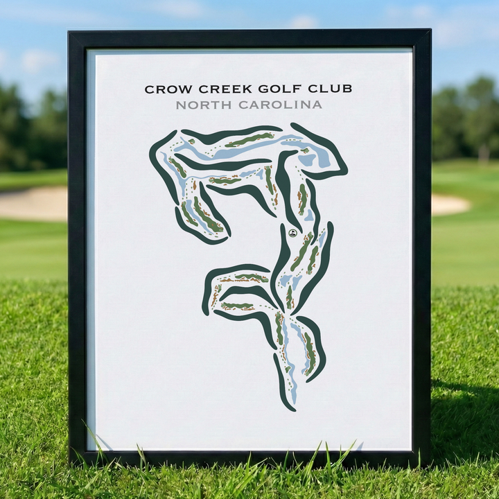 Crow Creek Golf Club, North Carolina - Printed Golf Courses