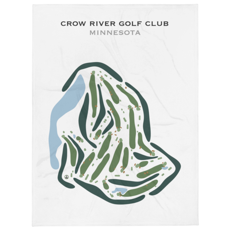 Crow River Golf Club, Minnesota - Printed Golf Courses