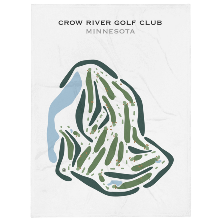 Crow River Golf Club, Minnesota - Printed Golf Courses