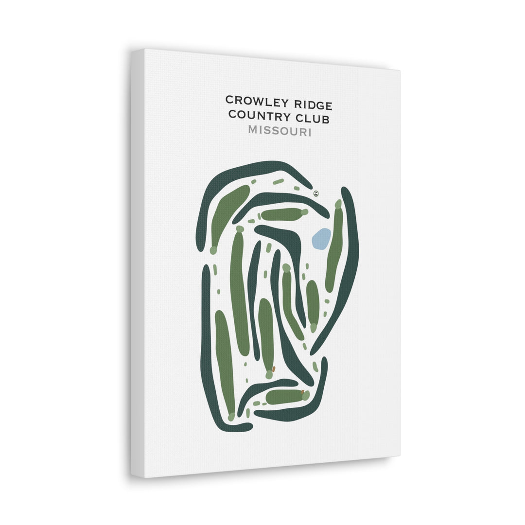 Crowley Ridge Country Club, Missouri - Printed Golf Courses