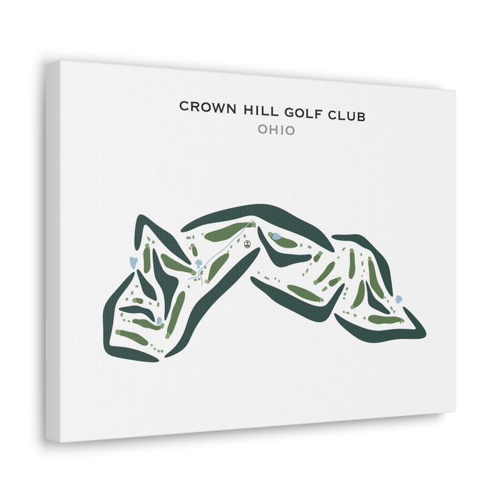 Crown Hill Golf Club, Ohio - Printed Golf Courses